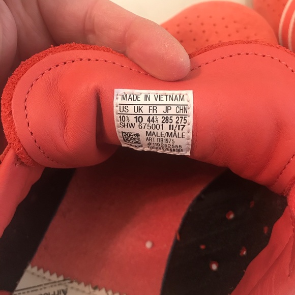 Adidas 350 dark coral shoes - Picture 12 of 13